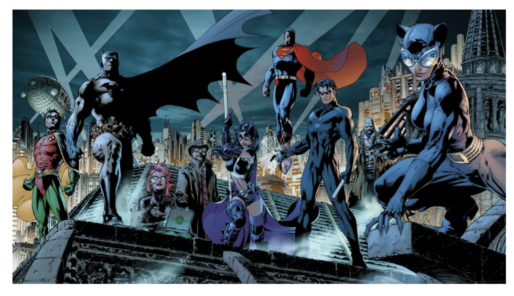 Batman 619 Cover, Jim Lee